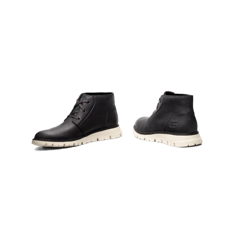 CAT Sidcup P722888 – Bottines Homme Cuir Noir