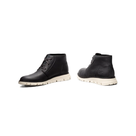 CAT Sidcup P722888 – Bottines Homme Cuir Noir