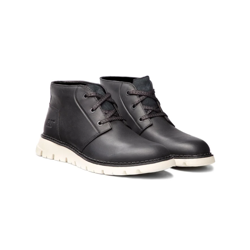 CAT Sidcup P722888 – Bottines Homme Cuir Noir