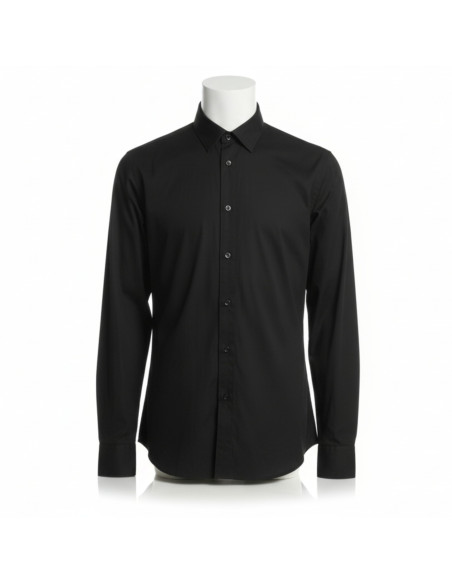 Chemise Eleven Paris Homme Noire | Original MenShop