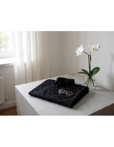 Chemise Eleven Paris Homme Noire | Original MenShop
