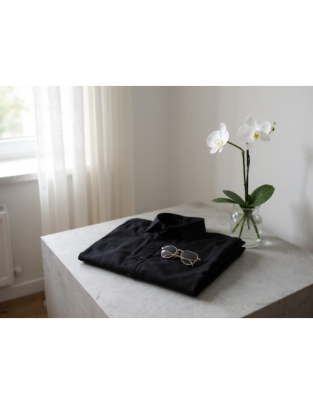 Chemise Eleven Paris Homme Noire | Original MenShop