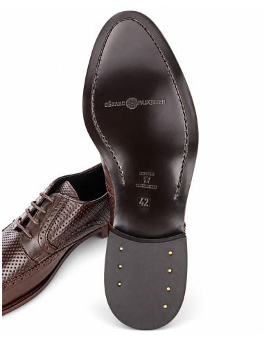 Derby Homme Gérard Pasquier Cuir Marron | Original Menshop