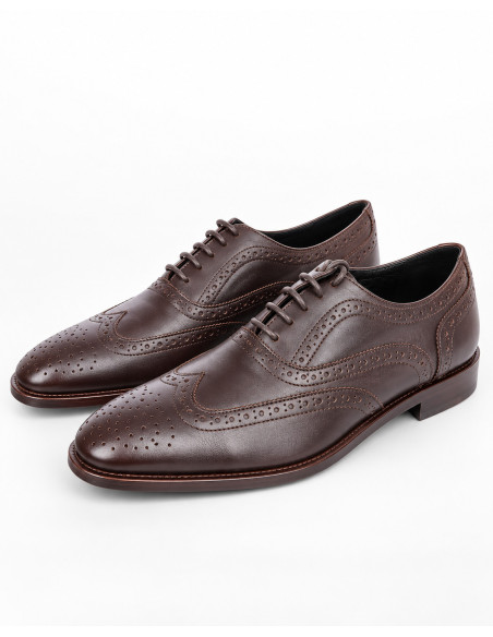 Richelieu Gérard Pasquier Cuir Marron Foncé Homme | Original Menshop
