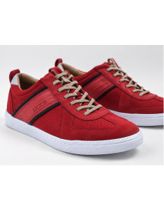 Baskets IKKS Homme Rouges | Original MenShop