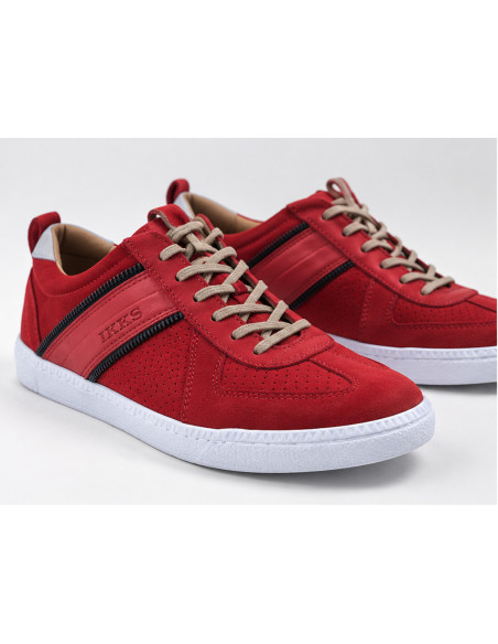 Baskets IKKS Homme Rouges | Original MenShop