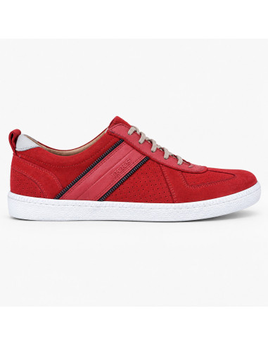 Baskets IKKS Homme Rouges | Original MenShop