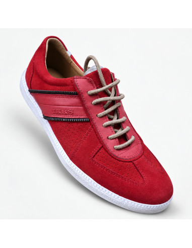 Baskets IKKS Homme Rouges | Original MenShop