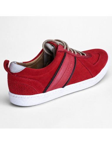 Baskets IKKS Homme Rouges | Original MenShop
