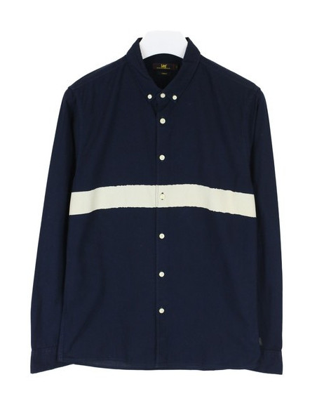 Chemise Lee Homme Bleu Marine | Original MenShop