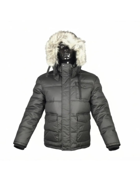 Parka Tom Tailor Homme Gris Anthracite | Original MenShop