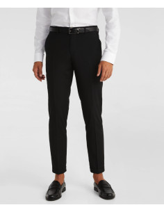 Pantalon Chino Homme Noir Coupe Ajustée | Original MenShop