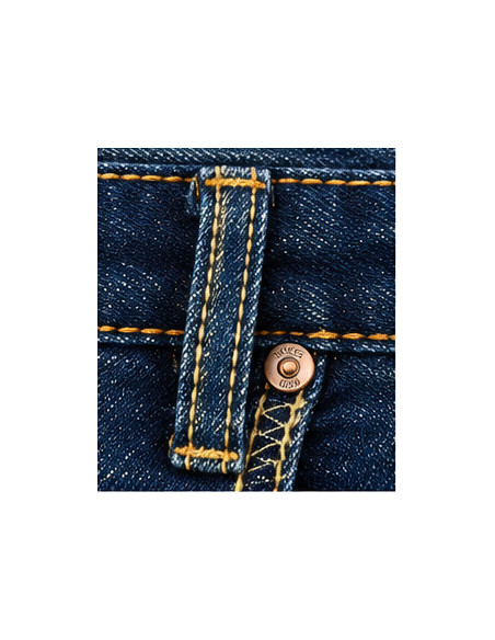 Jean Bershka Straight Fit Homme Bleu Foncé | Original MenShop