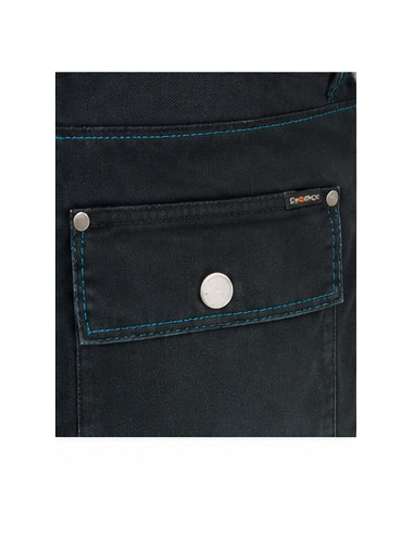 Pantalon Énergie Homme Noir Délavé – Coupe Droite
