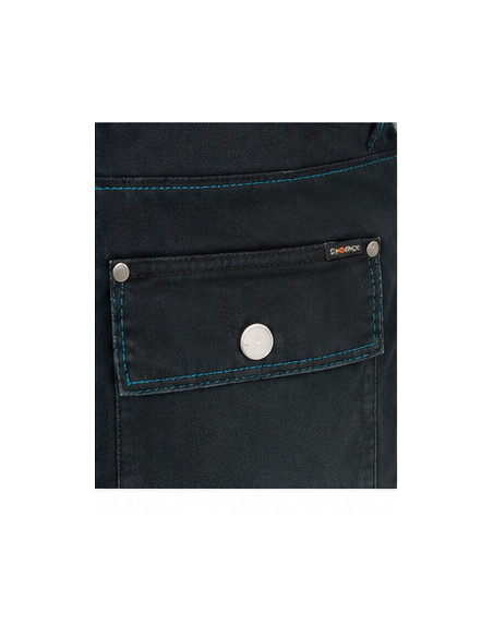 Pantalon Énergie Homme Noir Délavé – Coupe Droite