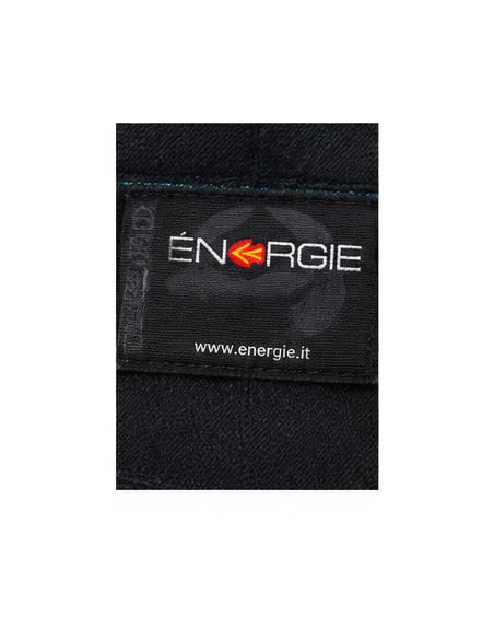 Pantalon Énergie Homme Noir Délavé – Coupe Droite
