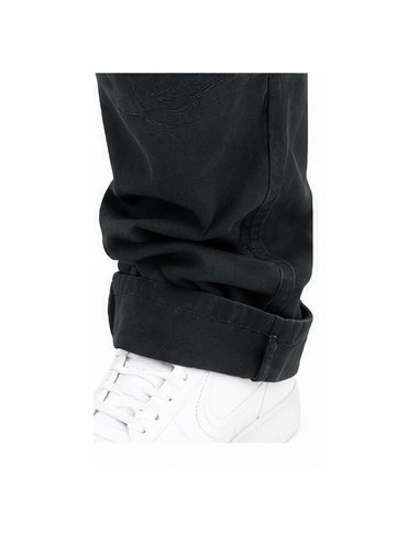 Pantalon Énergie Homme Noir Délavé – Coupe Droite