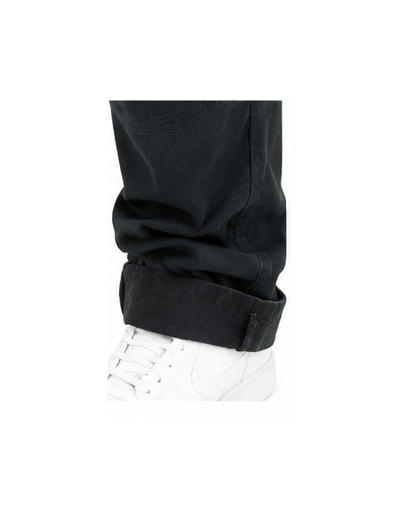 Pantalon Énergie Homme Noir Délavé – Coupe Droite