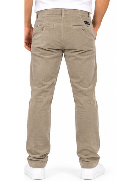 Pantalon Velours Côtelé Homme Beige Taupe | Bendorff