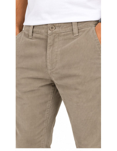 Pantalon Velours Côtelé Homme Beige Taupe | Bendorff
