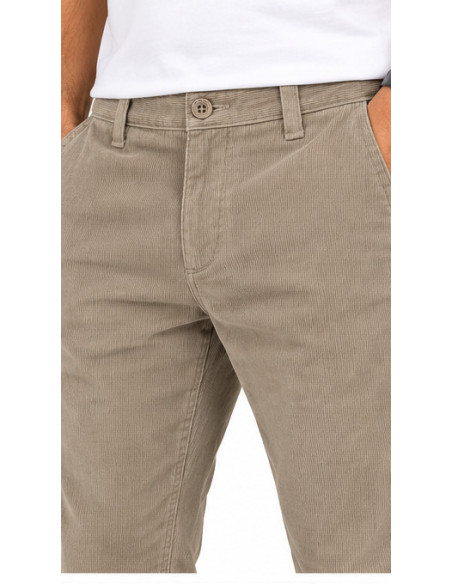Pantalon Velours Côtelé Homme Beige Taupe | Bendorff