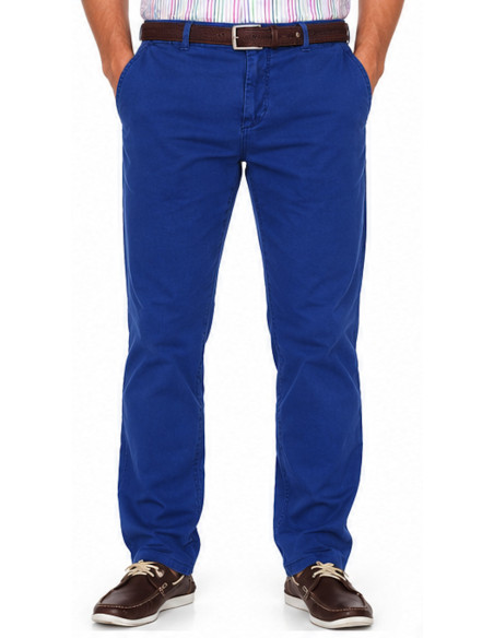 Pantalon Chino Cortefiel Homme Bleu Roi | Original Men Shop
