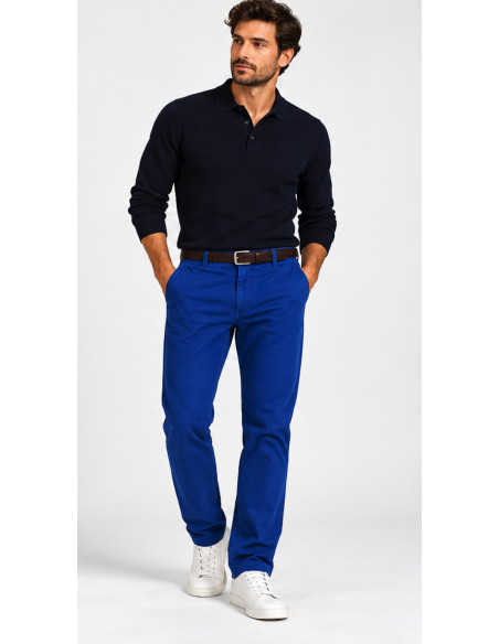 Pantalon Chino McGregor Bleu Royal Homme | Original Men Shop