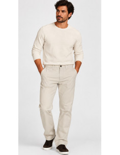 Pantalon Chino Schott NYC Beige Homme | Original Men Shop