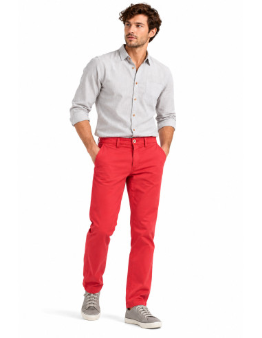 Pantalon Chino Homme ESPRIT Rouge Corail | Originalmenshop