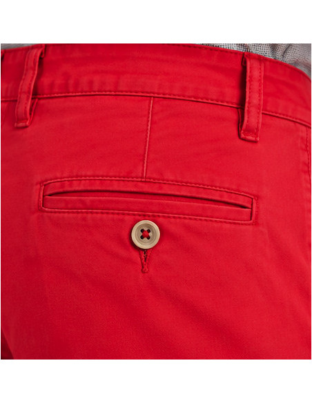 Pantalon Chino Homme ESPRIT Rouge Corail | Originalmenshop