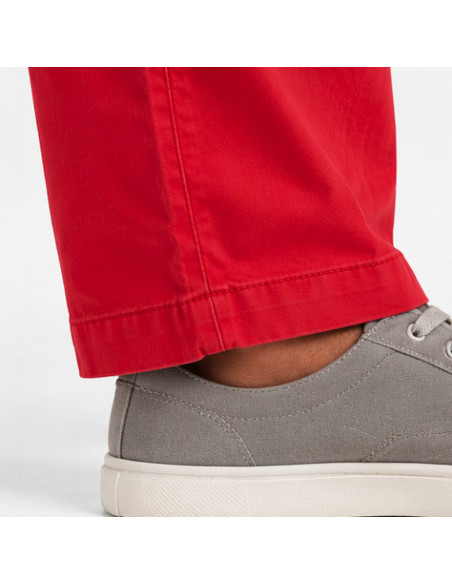 Pantalon Chino Homme ESPRIT Rouge Corail | Originalmenshop