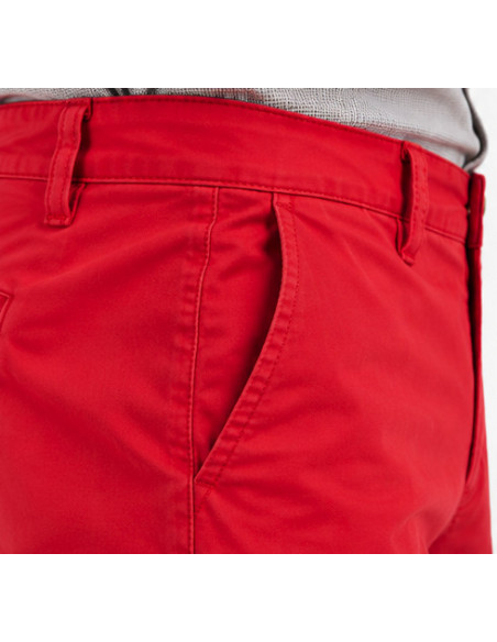 Pantalon Chino Homme ESPRIT Rouge Corail | Originalmenshop