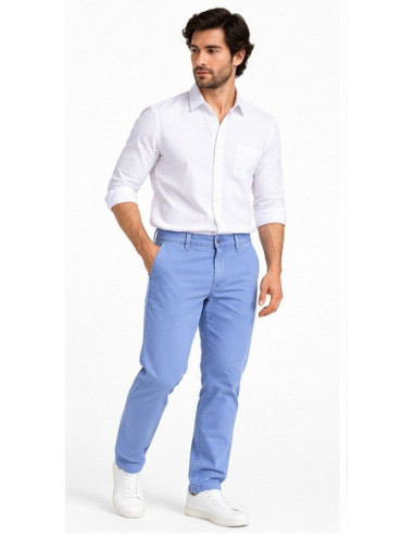 Pantalon Benetton Homme Bleu Ciel Regular | Originalmenshop