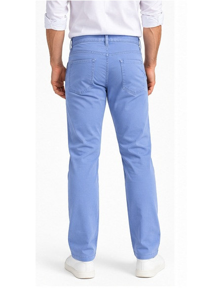 Pantalon Benetton Homme Bleu Ciel Regular | Originalmenshop