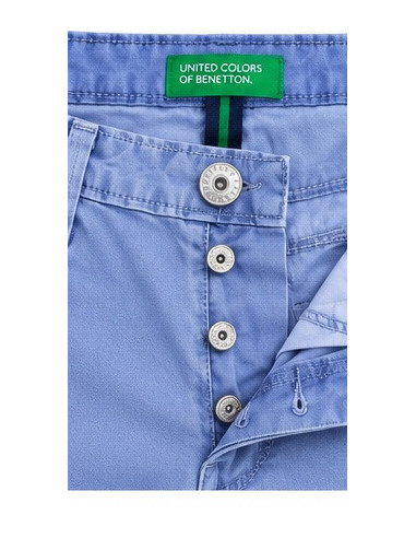 Pantalon Benetton Homme Bleu Ciel Regular | Originalmenshop