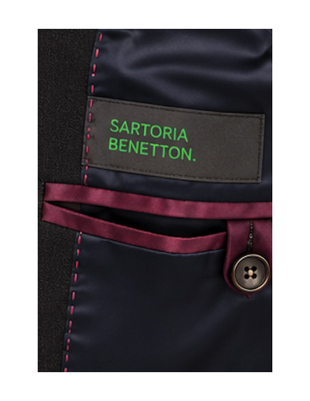 Blazer Homme Sartoria Benetton Gris Anthracite | Maroc  Copier