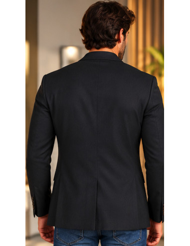 Blazer Homme Sartoria Benetton Gris Anthracite | Maroc