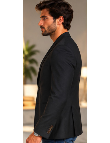 Blazer Homme Sartoria Benetton Gris Anthracite | Maroc