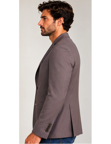 Blazer Homme BRICE Taupe Taille 54 | OriginalMenShop Maroc
