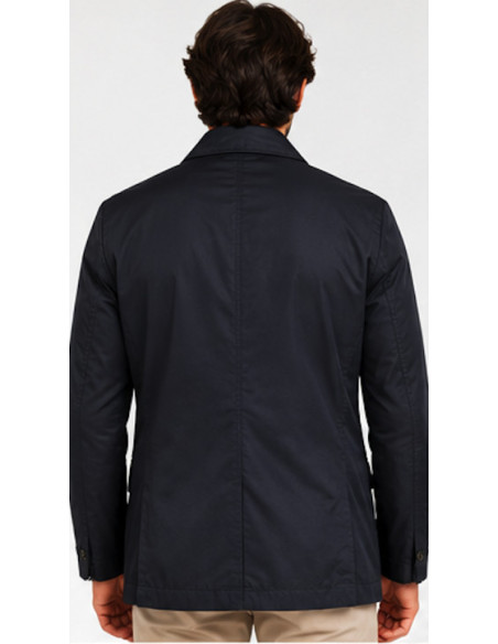 Veste Homme CYRILLUS Bleu Marine Croisée | Originalmenshop